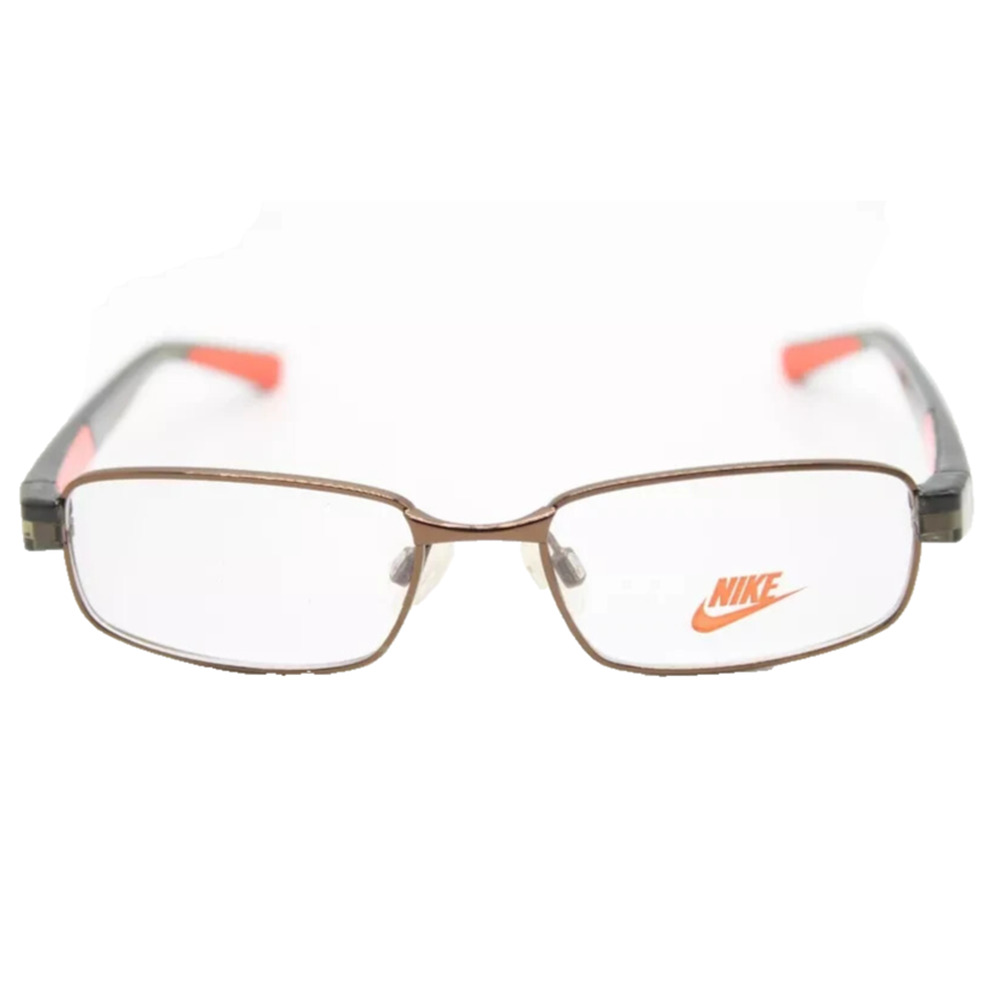 NIKE 5572 215 BROWN ORANGE AUTHENTIC EYEGLASSES SUNGLASSES FRAMES 46-15